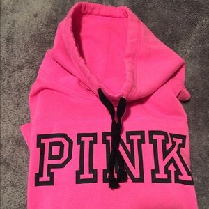 🌺 cowl neck rare PINK VS sweater!