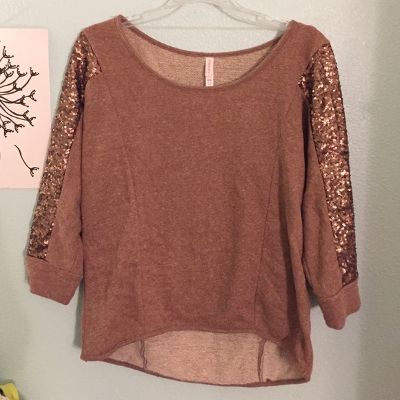 Sequin sweater