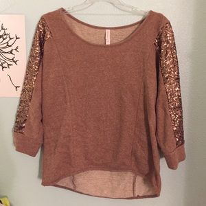 Sequin sweater