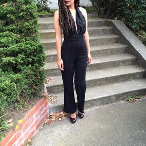 Lace Halter Jumpsuit
