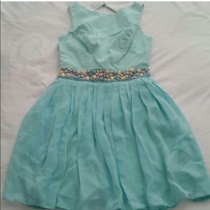 ASOS Mint Cutout Dress