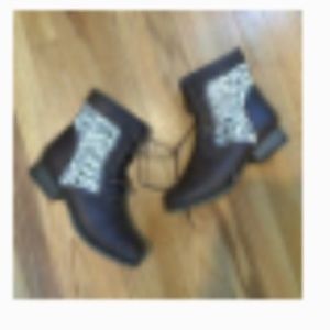 Dark Brown combat boots!