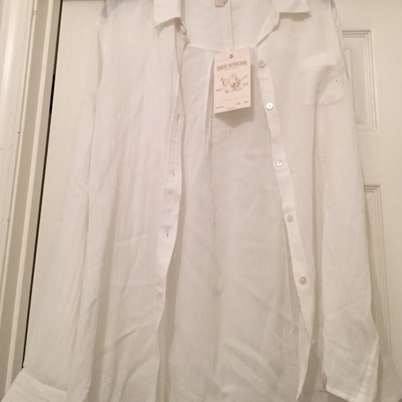 True religion button down