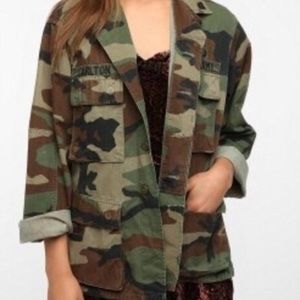 Urban outfitters camo jacket Air Force