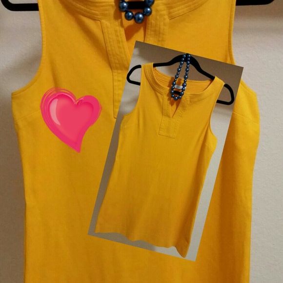 Rich yellow  top