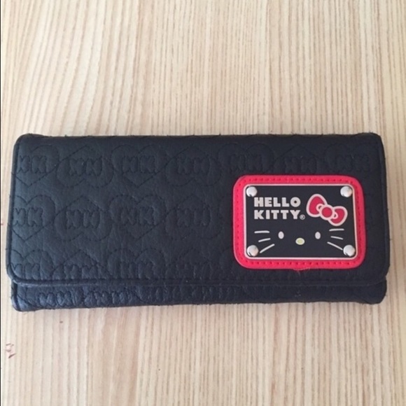 Black Hello Kitty wallet