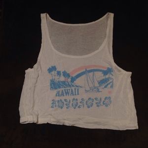 Brandy Melville Hawaii Crop Top