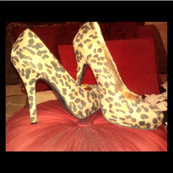 Leopard Heels