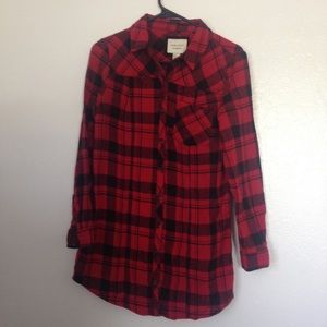 red and black flannel