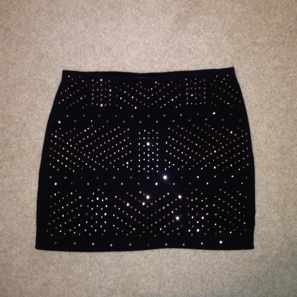 Express Sparkly Beaded Skirt.