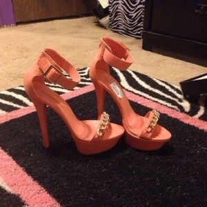 Gorgeous ankle strap heels
