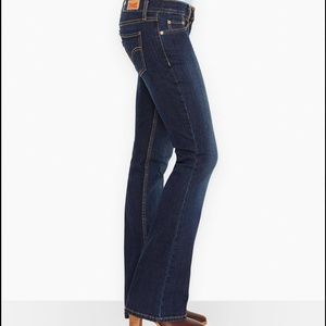 Levi's boot cut jeans