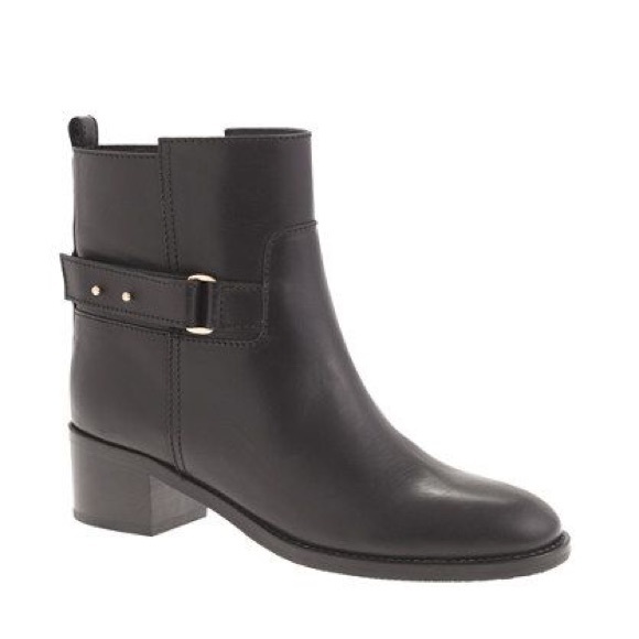 LAST WEEK J.Crew Parker Black Ankle Booties