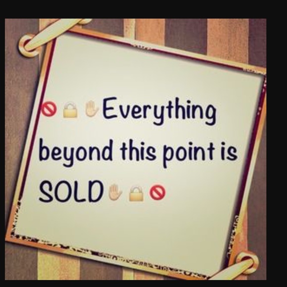 Everything From Here Down is 🔴SOLD🔴Thank You 💐💐