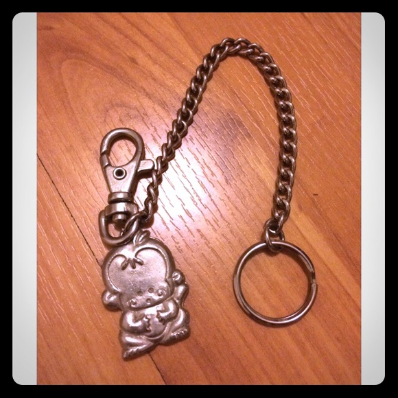 Monkey keychain, made in Japan