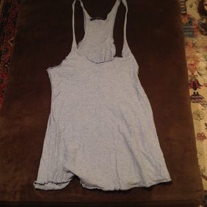 Brandy Melville blue&white striped tank