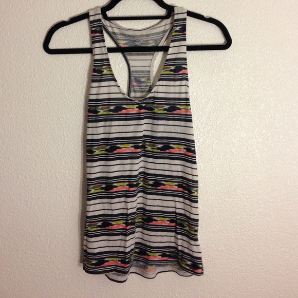 Racerback tribal tank top