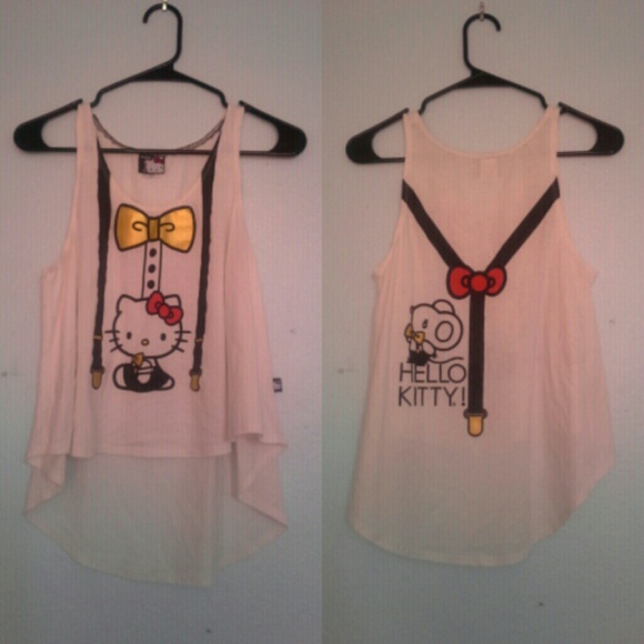 Hello kitty hi-low tanktop