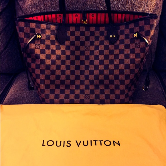 Never-full MM Louis Vuitton bag sold on ebay