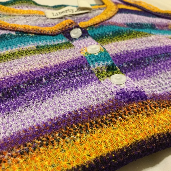 Colorful Woven Tank - Picture 2 of 3