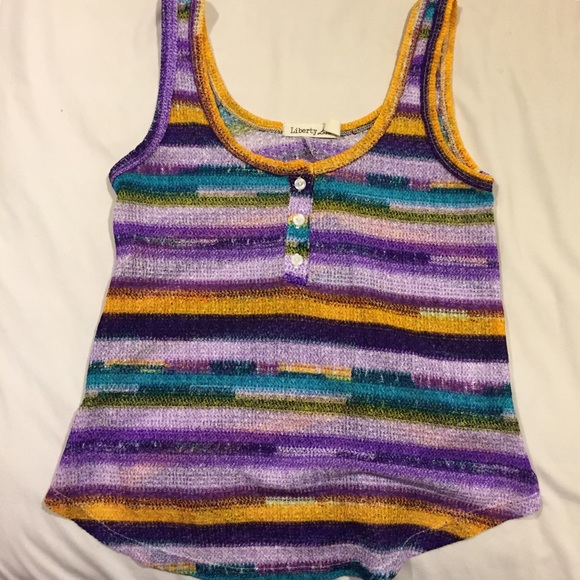 Colorful Woven Tank - Picture 3 of 3