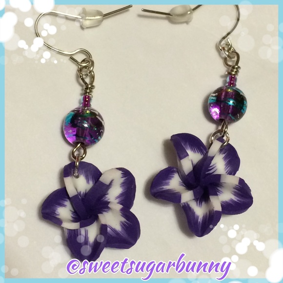 🆕 Handcrafted Flower Earrings