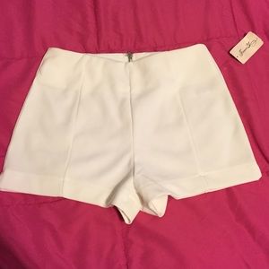 White shorts
