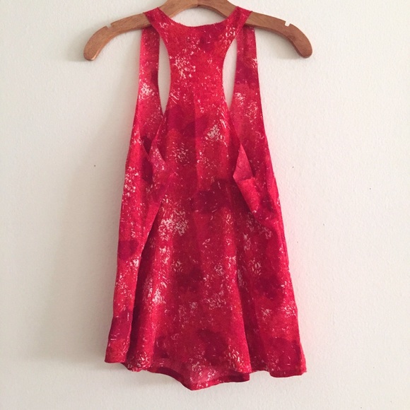 • SOLD • Joie 'Saunders' Abstract Racerback Tank - Picture 3 of 4