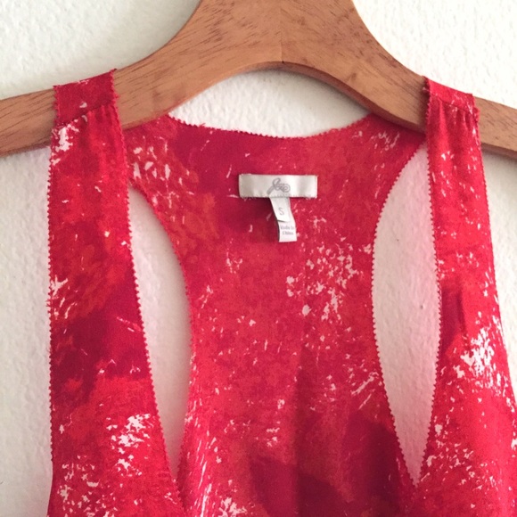 • SOLD • Joie 'Saunders' Abstract Racerback Tank - Picture 4 of 4