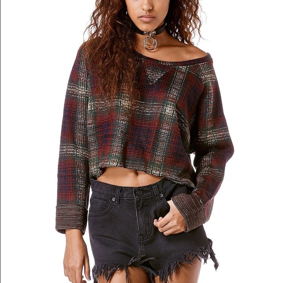 UNIF Nevermind Crop Sweater