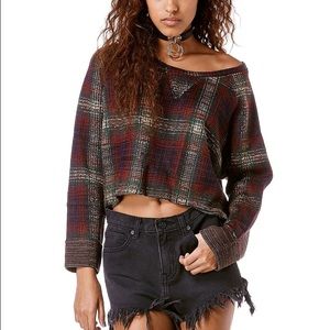 UNIF Nevermind Crop Sweater