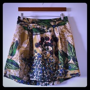 Anthropologie Tiered Blueberry Skirt Size 2