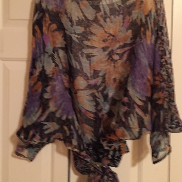 A silk shirt