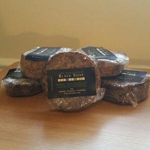 100% All Natural Black Soap