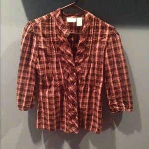 Daytrip plaid top