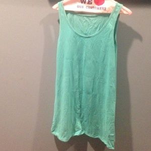 Lululemon teal long tank