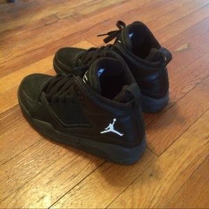 Nike air Jordan black on black flight