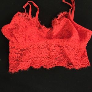 Red Aerie Bralet