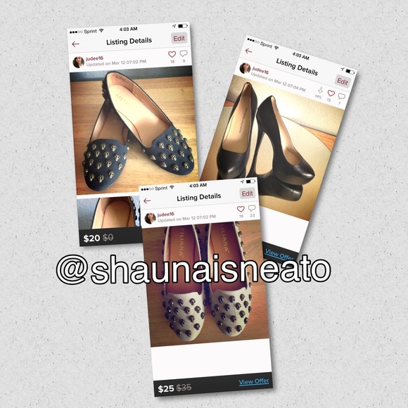 Bundle @shaunaisneato Chinese laundry and 2 flats