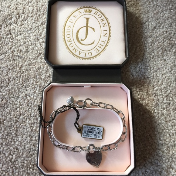 Juicy Couture Bracelet silver heart - Picture 1 of 4