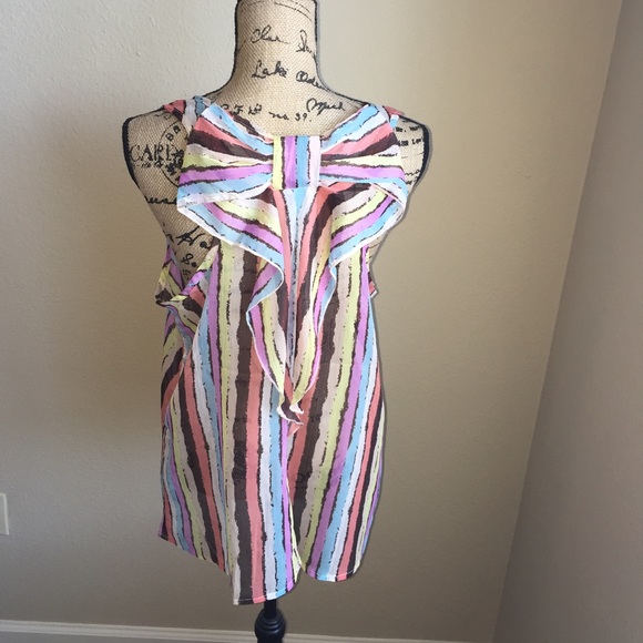 Flowy Striped Tank