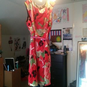 Vintage floral dress