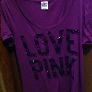 Great condition purple Victoria's Secret tshirt!!