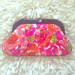 Floral Vera Bradely clutch