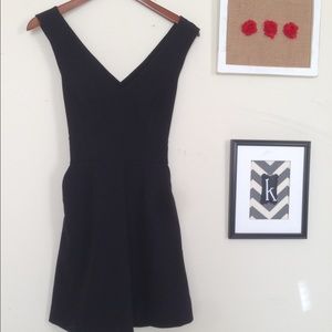 Sexy opened back dress
