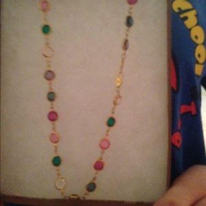 Multi-colored Austrian Crystal Necklace
