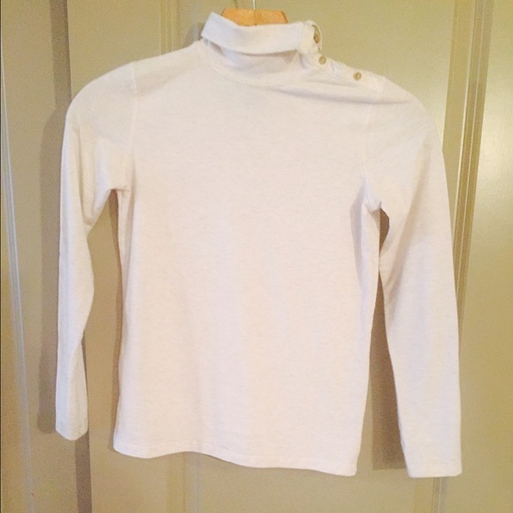 Girls Ralph Lauren shoulder button Turtle Neck