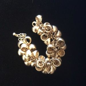 Matte gold lia sophia bracelet
