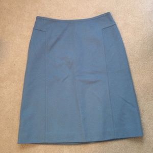 NWT Ann Taylor light blue retro skirt!