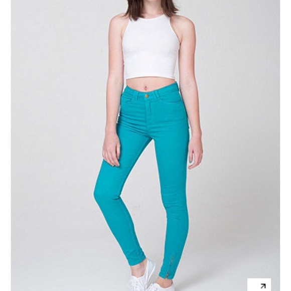 Four-way stretch high-waist side zipper pant - Picture 1 of 4